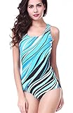 CharmLeaks Backless Athletic One Piece Swimsuits Swimsuit for Women