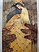 Sunmir (TM) Silk scroll painting Asian beauty plantain Watercolour Decorative paintings Lady playing Guzheng