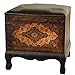 Oriental Furniture Olde-Worlde Baroque Ottoman/Stool