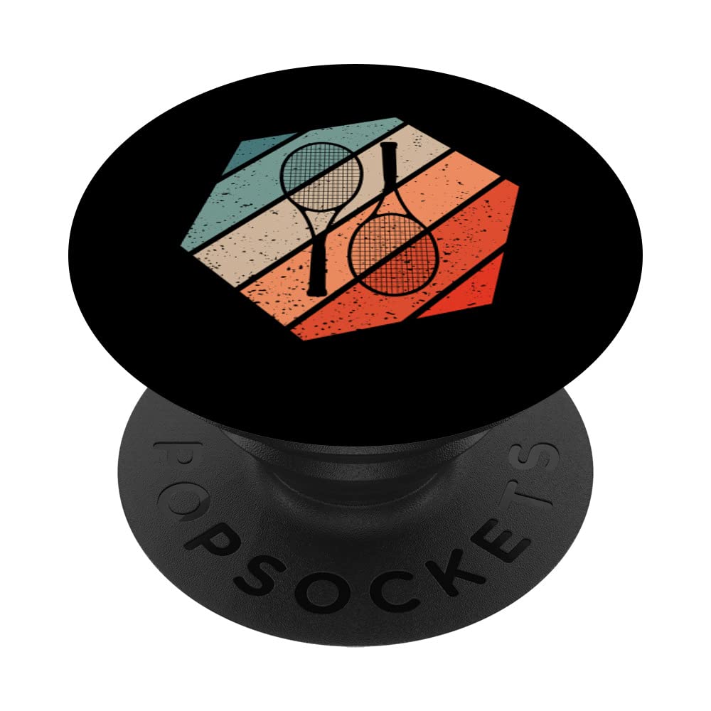 Tennis Retro Style Vintage PopSockets Swappable PopGrip