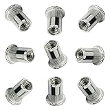Qty. 25 Stainless Steel 304 Rivet Nut Rivnut Insert Nutsert - #1/4-20 UNC Nuts