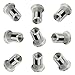 Qty. 25 Stainless Steel 304 Rivet Nut Rivnut Insert Nutsert - #1/4-20 UNC Nuts
