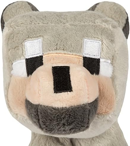 JINX 7017 Un-Tamed Wolf Plush, Grey