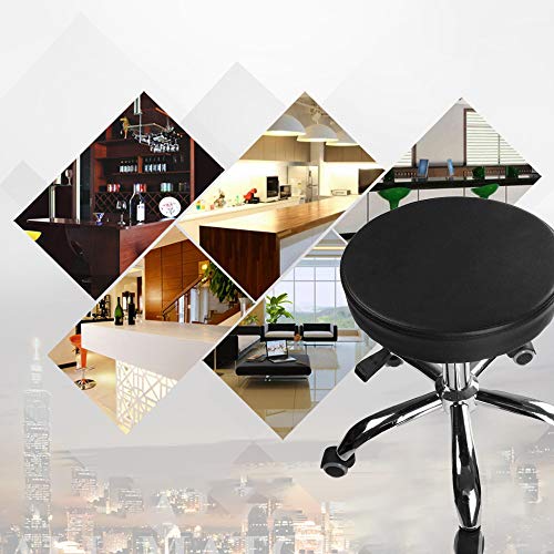 Aritone - Desk Explosion-Proof Adjustable Can Be Lifted Hydraulic Salon Chair Home Life Office Chair Beauty Salon Work Bench Bar Chair Black (Black, 13inch21inch19-23inch.) - Thumbnail 3