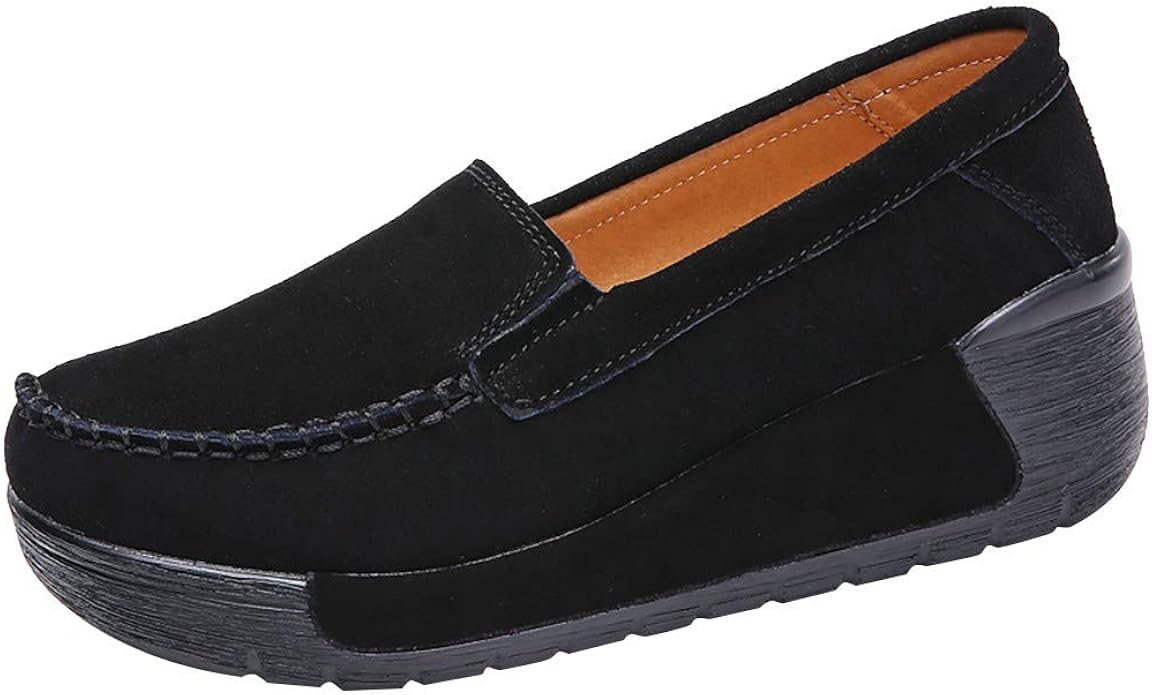 women's wedge loafers uk