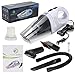 PowerStance Vacuum for Car Cleaner Truck-High Power-12v-5500PA-Corded Portable Handheld-Wet/Dry use-HEPA Filter, Nozzle Accessory kit, 16ft Power Cord, Carry Bag-Energy efficient Boat RV