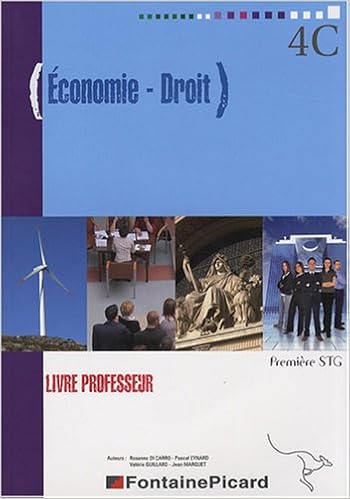 Economie droit 1e stg livre du professeur