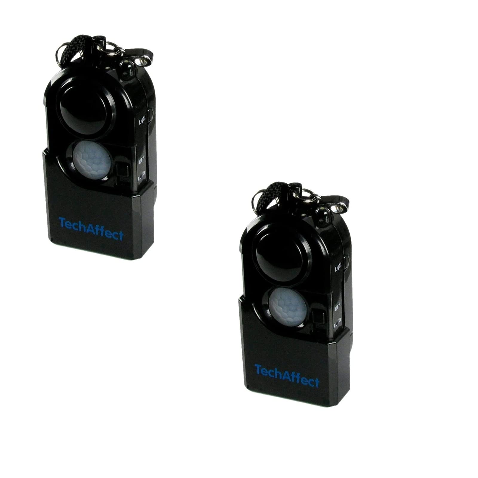 Personal Attack Panic Alarm System for Women - Portable Safety Keyring Alert Systems for Travel or Home - 2 pack