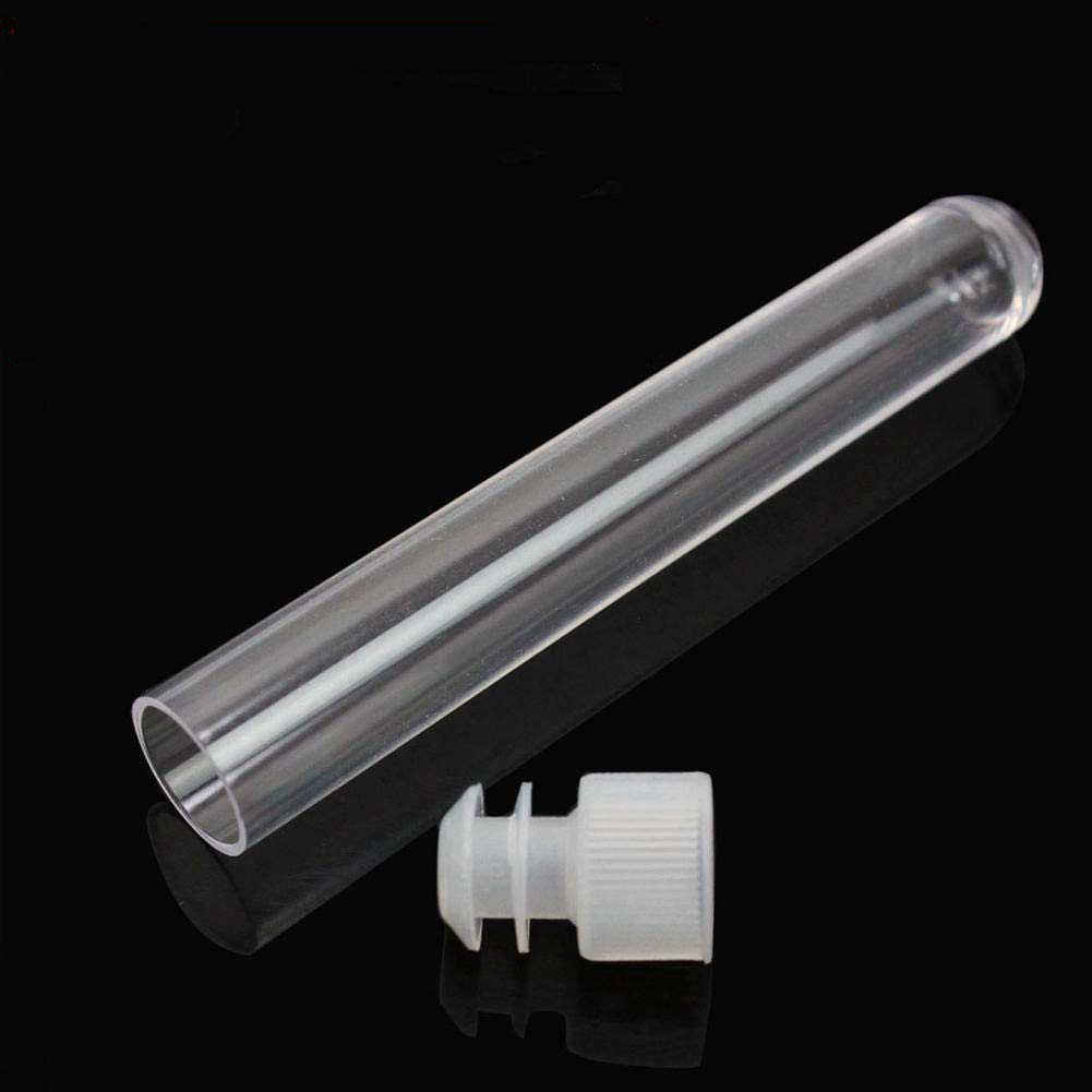 4pcs Sewing Needles Container Transparent Plastic Needle Storage Container Needlework Tool 75mm x 12mm