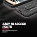 Alcatel Idol 4 Case, Zizo [Static Series] Shockproof [Military Grade Drop Tested] with Kickstand [Alcatel Idol 4 Heavy Duty Case] Impact Resistant