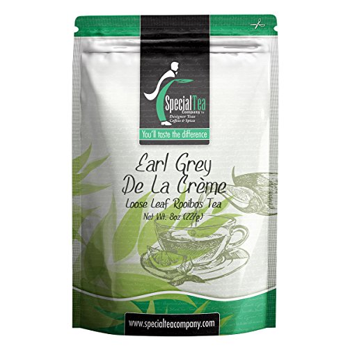 Special Tea Company Earl Grey De La Creme Loose Leaf Rooibos, 8 oz. Special Tea Company Earl Grey De La Creme Loose Leaf Rooibos, 8 oz.