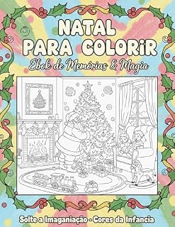 Livro Natal Nostálgico: Colorir