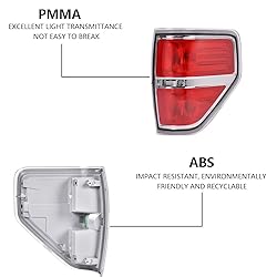 PIT66 Tail Lights, Compatible with 09-14 Ford F150