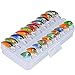 Sunlure Crankbaits Fishing Lures Kits Swimbait Wobbler Hard Baits Mini Lure for Bass Trout Pike Freshwater Saltwater 20pc/Pack + Fishing Tackle Box