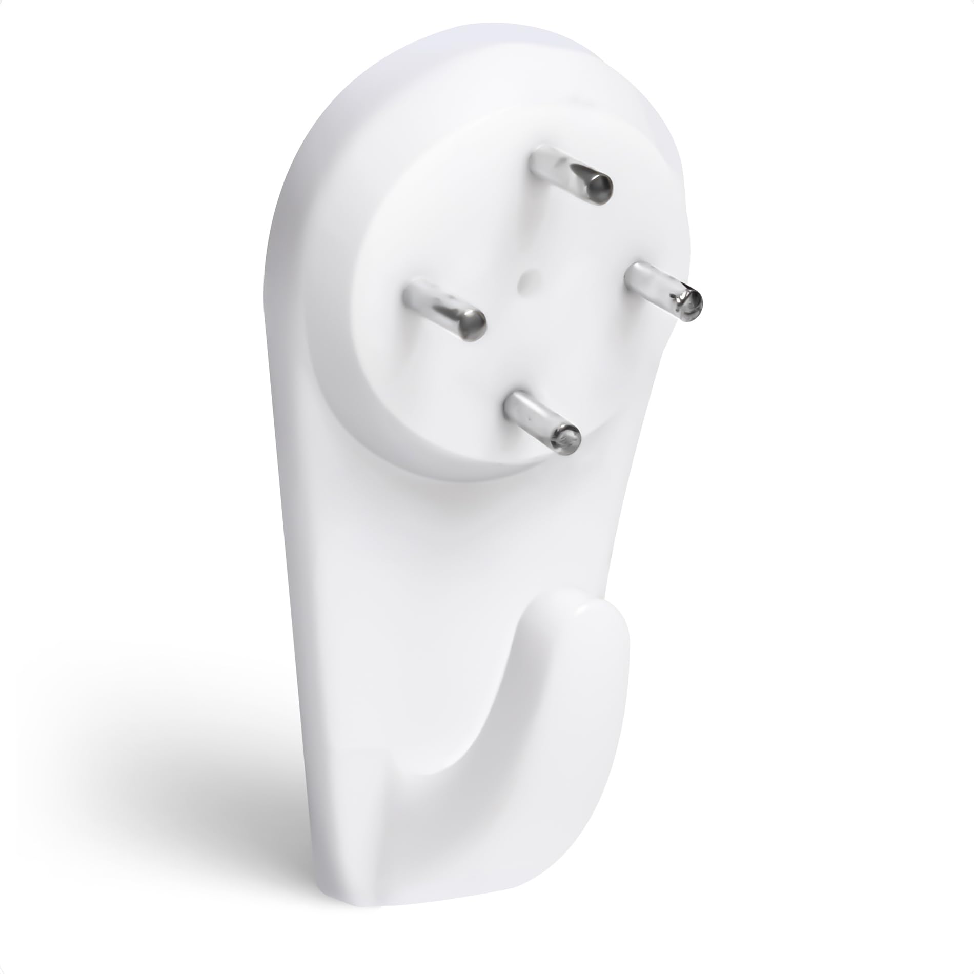 ZAVIA Picture Hooks for Hard Walls - Non-Trace Picture Hanging Hooks 40mm Picture Hangers for Hanging Photo Frame, Wall Mirror, Wall Paintings, Keys, and Bags (40mm, 20)