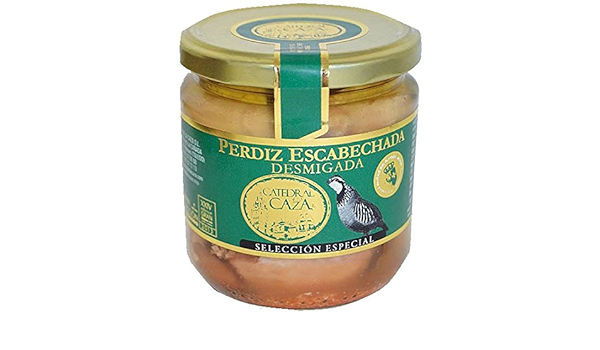 Perdiz desmigada en escabeche (360g) (carne seleccionada ...