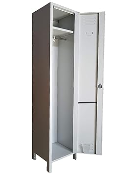 Metal Locker With 1 Door Depth 34 Cm Space Saving Wardrobe Dim