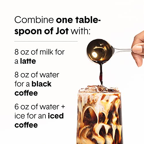 Jot Concentrated Coffee 20X Stronger Than Regular Coffee or Cold Brew