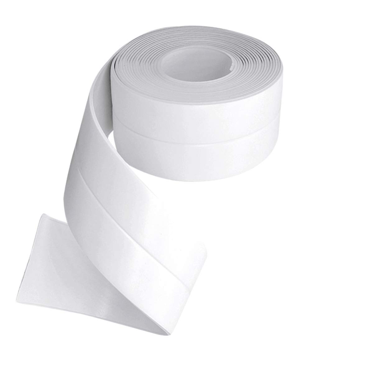 Waterproof Bath Sealant Tape - White Shower Seal Strip for Kitchen Sink, Toilet, Window Corner Gap - Moisture-Proof Mildew-Proof Wall Sealing 3.2m × 3.8cm