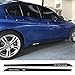 DELEIKA BMW special Car Decal carbon fiber pattern 2 x 2.15M Sport M Performance Carbon Fiber Side Skirt Decal Stripe Sticker for BMW 1 3 4 5 6 7Series F30 F31 F32 F33 F36 E60 E61 Z4 X 6 X5 X 3 X1