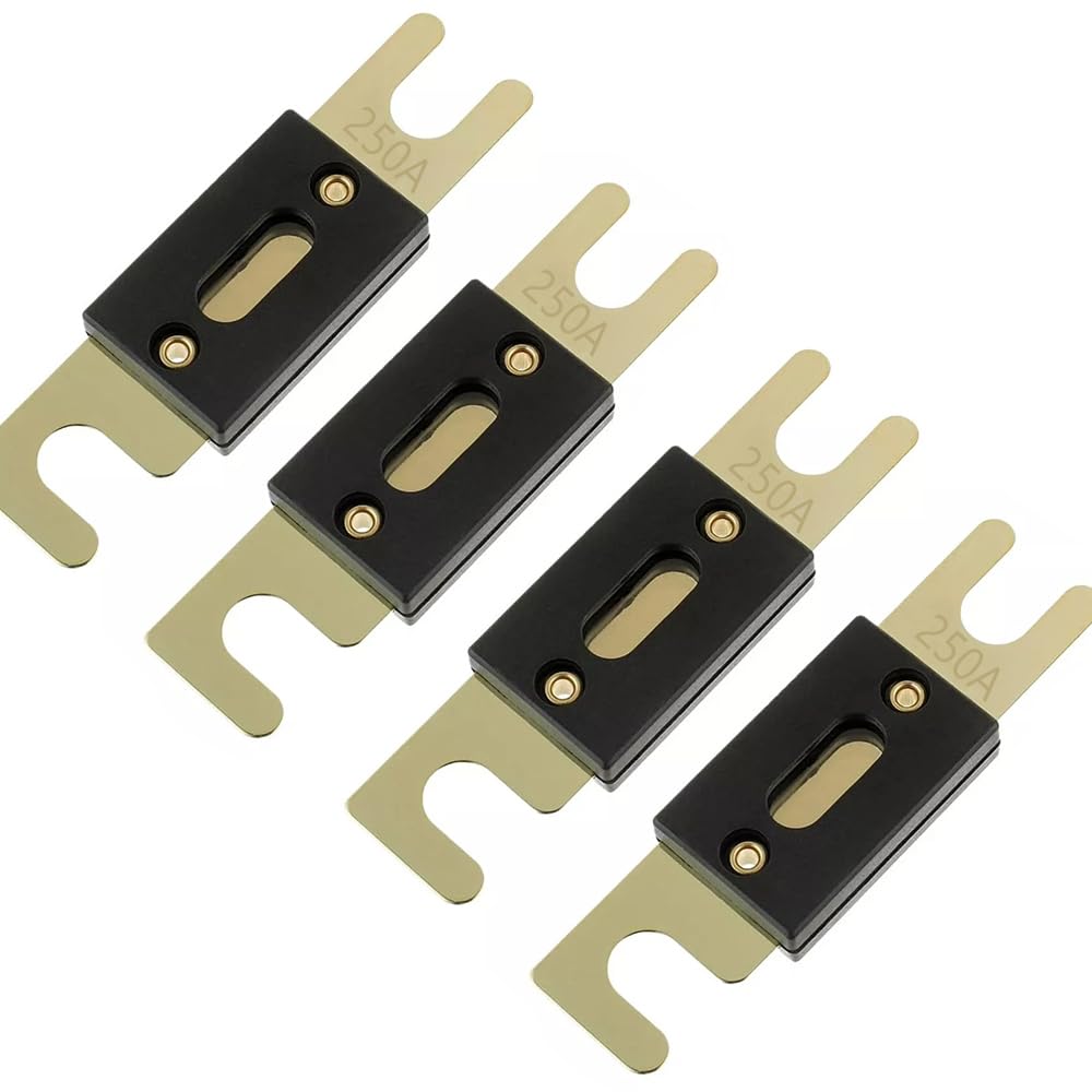 Photo 1 of 250 Amp ANL Blade Fuse 4Pcs for Car Audio and Video System (250A ANL Fuse)