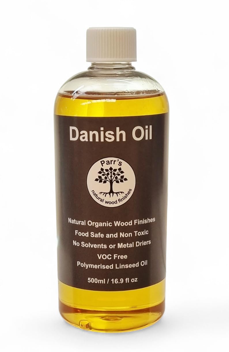 Danish Oil 500ml - Voc Free & Environmentally Friendly -Chopping Boards and Internal Woodwork