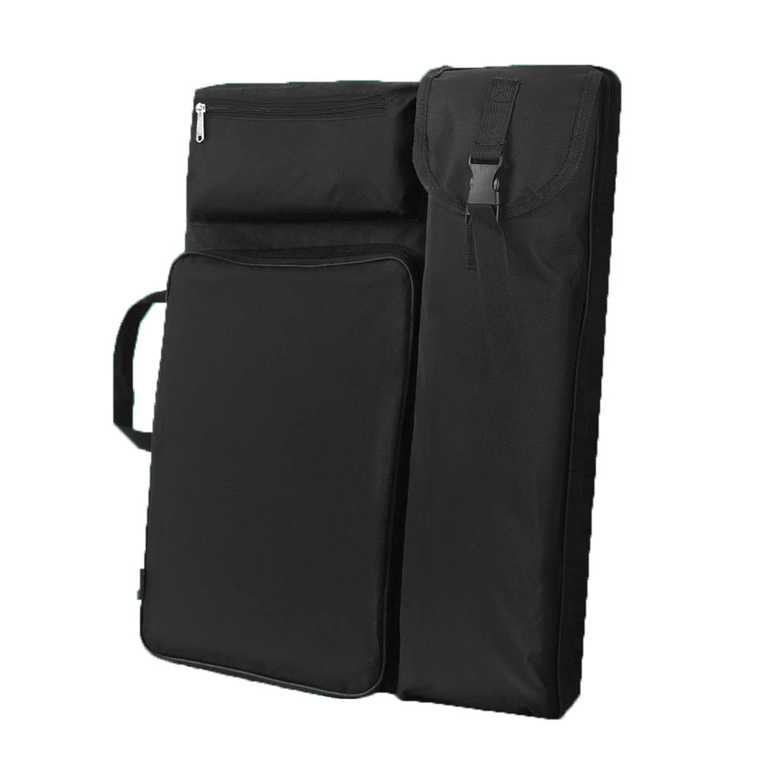 TOPOQ A2 Art Portfolio Case Large Art Backpack Art Bag for Artist 4K Art Folder Case Art Supplies Carrying Bag Art Organiser Storage Tote Bag for Sketchbook Drawing Board Shoulder Bag Portable