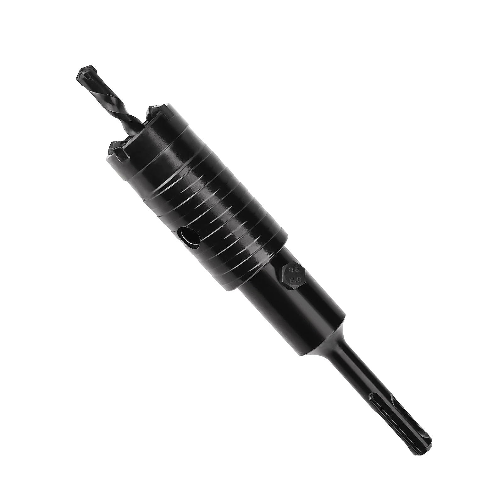 Photo 1 of 38mm /1.5 inch Concrete Hole Saw with 160mm SDS Plus Connecting Rod, Brick Hole Saw for Concrete Cement Brick Wall Stone,Black (38mm (1.5 inch)