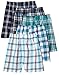 Fruit of the Loom Men's Woven Tartan and Plaid Boxer Multipack (Assorted Tartan (5 Pack), XXX-Large)