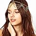 Sannysis 1PC Unique Turquoise Chain Jewelry Headband Party Headpiece Hair Band For Girls