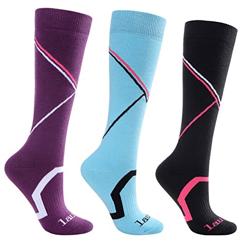 2 Paires Chaussettes Cyclisme Bellwether Powerline – Femme S/M, Fuchsia Et Sarcelle, Nylon/spandex