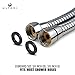 Ulteri Shower Head Washers Gaskets for Hand Held Hoses Or Shower Heads FREE: Flow Restrictor