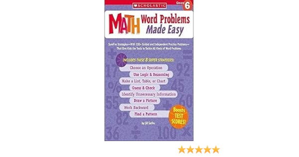 Amazon.com: Math Word Problems Made Easy: Grade 6: 0078073529742: Jill Safro, Mike Moran: Books