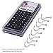 BodyJ4You Nose Screw Rings Stainless Steel 20G (0.8mm) Lot 40 Pieces with Crystal in Case Mix Colors