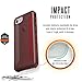 URBAN ARMOR GEAR [UAG] iPhone 8/iPhone 7/iPhone 6s [4.7-inch Screen] Plyo Feather-Light Rugged [Crimson] Military Drop Tested iPhone Case