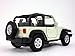 4.25 Inch Jeep Wrangler Rubicon Diecast Model Replica Car White