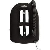 Dive Rite Voyager Wing 16" Inflator with Pull Dump Black