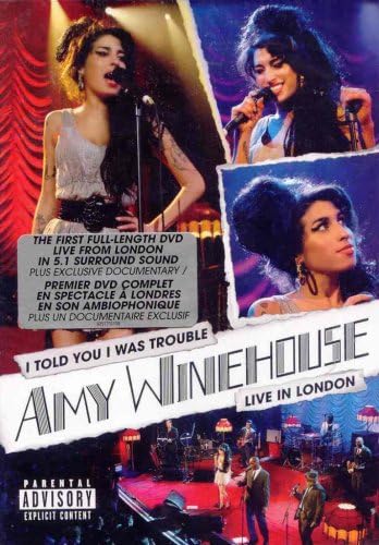 Amazon.com: Amy Winehouse: I Told You I Was Trouble: Live in