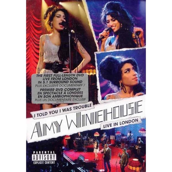Amazon.com: Amy Winehouse: I Told You I Was Trouble: Live in