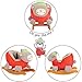 labebe - Baby Rocking Horse, Kid Ride On Toy for 1-3 Year Old, Infant (Boy Girl) Plush Animal Rocker, Toddler/Child Stuffed Ride Toy for Outdoor Indoor, Red Bear Rocker Toy,Nursery Child Birthday Gift