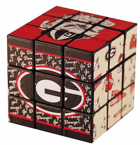 Ncaa georgia bulldogs toy puzzle cube