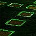 Aukora Glow in The Dark Garden Pebbles for Christmas Decorations Outdoor, 200pcs Decorative Stones Aquarium Rocks for Garden Walkway Path Patio Lawn Yard Pot Plants Pool Garden (Green)