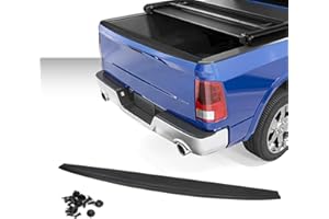 G-PLUS Tailgate Cap Moulding Trim Compatible with 2009-2018 Dodge Ram 1500 2500 3500 Tailgate Protector Cover Replace for 55372052AH (62.32" Length Short Bed)