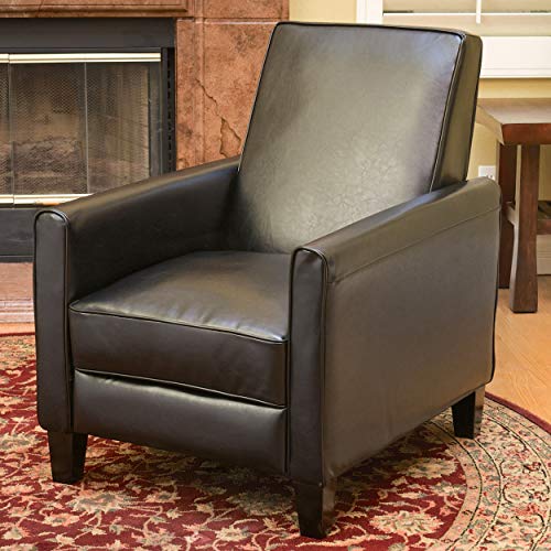 Lucas SpaceSaving Leather Recliner Perfect for Home or Office