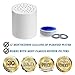 Shower Filter, Xiaoba 8-Stage Shower Water Filter (Chrome) - Replacement Cartridge + 1 Teflon Tape To Remove Chlorine And Flouride – High-Pressure Output, Handheld or Combo Head
