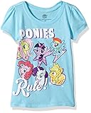 My Little Pony Girls' Toddler Best Friends Forever Short Sleeve Puff Tee
