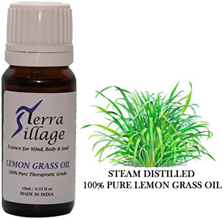 Terra Sillage LEMON GRASS - 100% Pure & Natural, Premium Therapeutic Grade Essential Oil