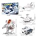 CIRO Toys Space Shuttle, 4-in-1 Solar Power Robot Kit