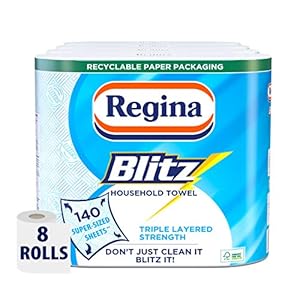 Regina Blitz huishoudhanddoeken, 4 stuks, in totaal 8