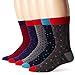 Ben Sherman Men's 5 Pack Conan Crew Gift Box Socks, Grey, 9-12 (Pack of 5)